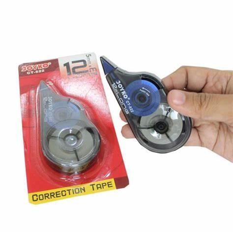 

New CORRECTION TAPE JOYKO CT-522 5mm 12meter label tarik