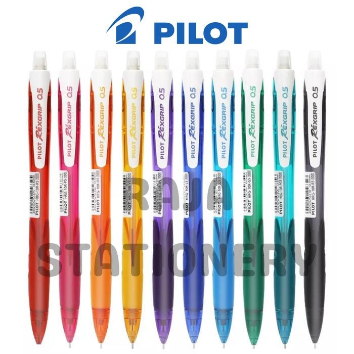 

New Pilot Rexgrip Mechanical Pencil 0.5 / Pensil Mekanik 0.5 Pilot Rexgrip HRG-10F