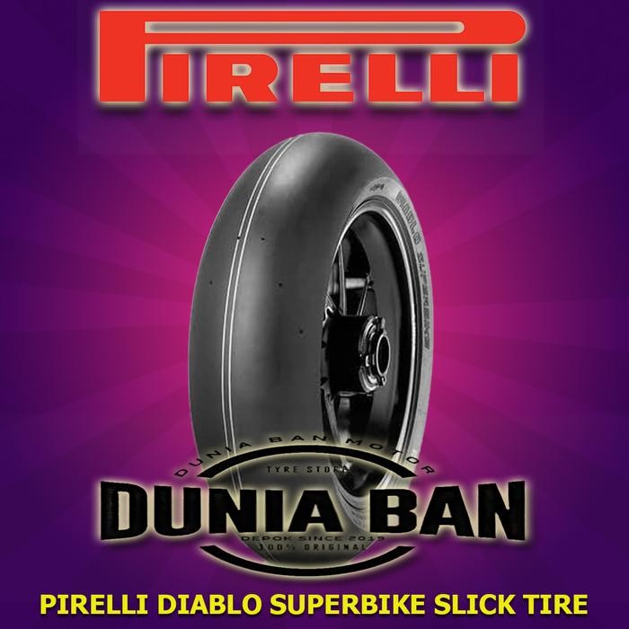 BAN SLICK RACE PIRELLI DIABLO SUPERBIKE SC0 UK 110/70-17 TUBELESS