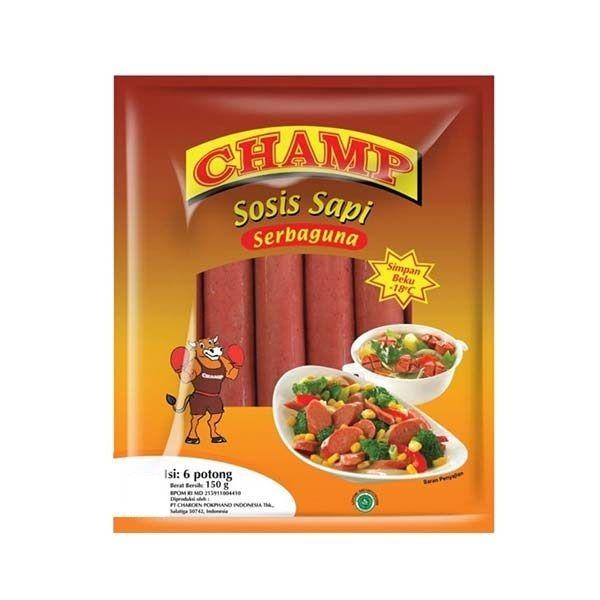 

Pilihan- Champ Sosis Sapi 150 Gr