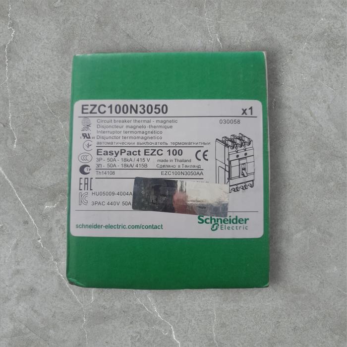 EZC100N3050 MCCB 50A SCHNEIDER MCCB 50A
