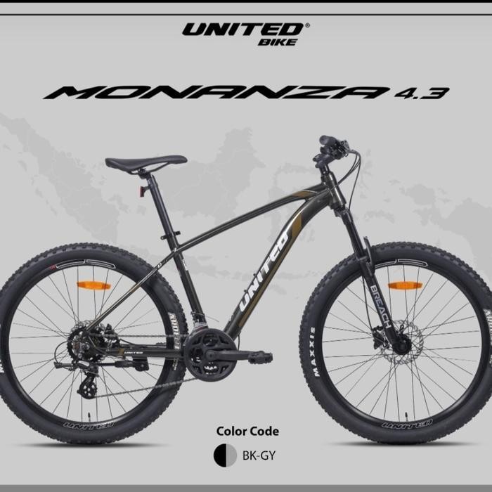 Pilihan- Sepeda Mtb 27,5 Inch United Monanza 4.00 Frame Alloy