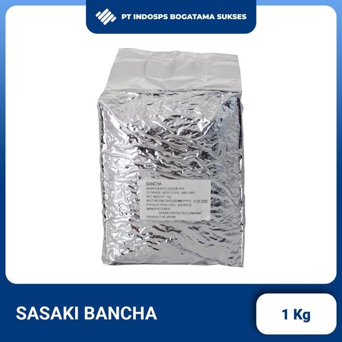 

Sasaki Bancha 1 Kg Tea Bancha Ocha Premium Teh Hijau Jepang Japanese Green Tea