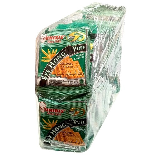 

S09128 UNIBIS SEE HONG PUFF BISCUIT 20X27GR MAJU BERSAMA (20250913)