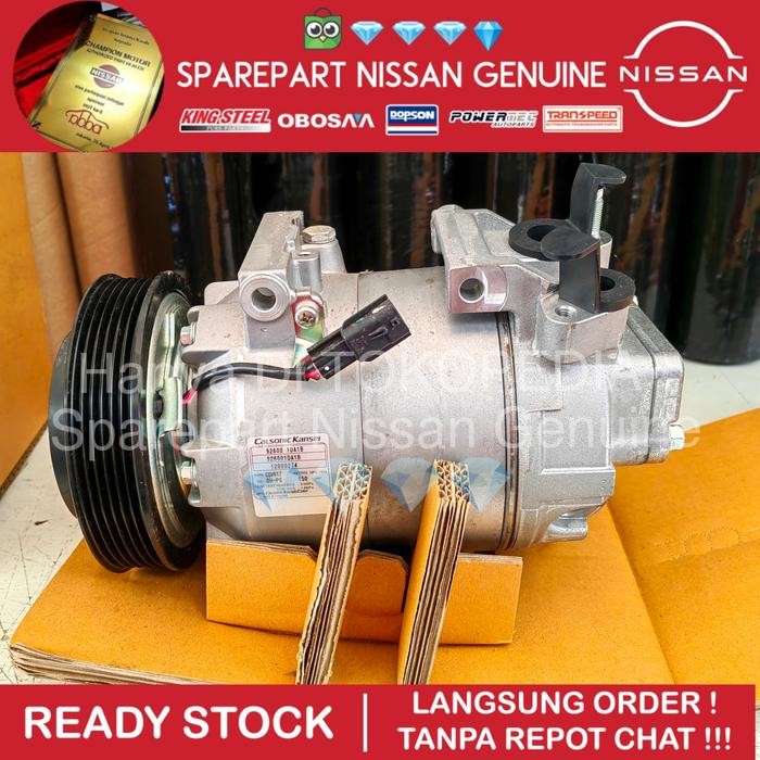 xtrail T31 QR25 Kompresor Compressor AC A/C original nissan