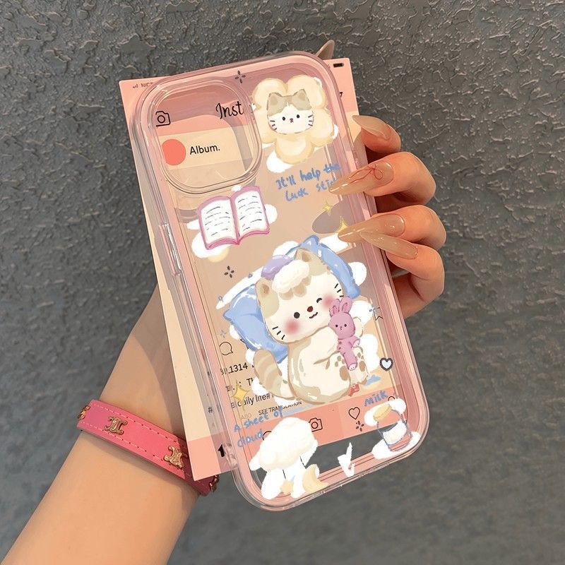Beruang Fancy Soft Kucing Case Redmi 15 13C 14C 15C 13 13X A3 A5 10A 12 5G 10C 12C 9 9A 9T Tk1 Lucu 