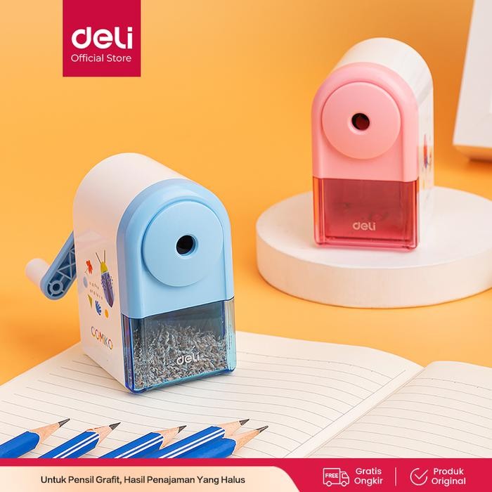 

OJ Deli Sharpener / Rautan Pensil Auto-feed Motif Kartun Simple E0641S