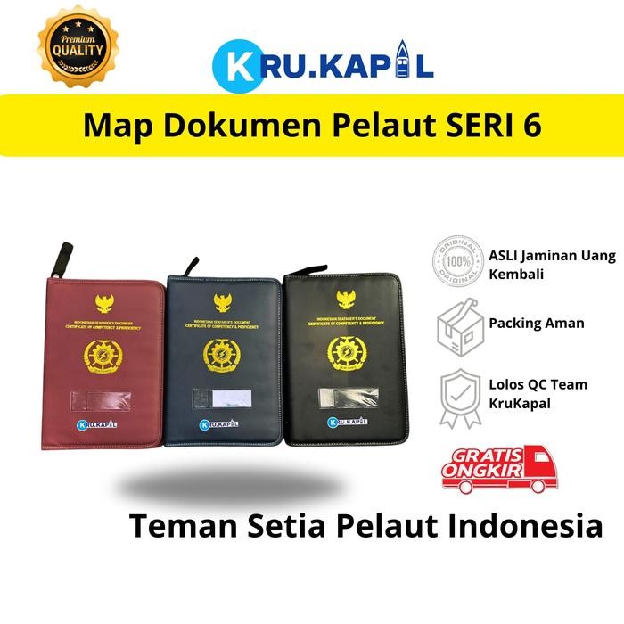 

OJ Map Dokumen Pelaut Resleting Seri 6 Custom Tebal & Kokos Stationery
