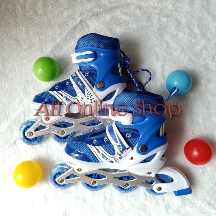 Hemat Sepatu Roda Power Bajaj Roda Nyala Terlariss 