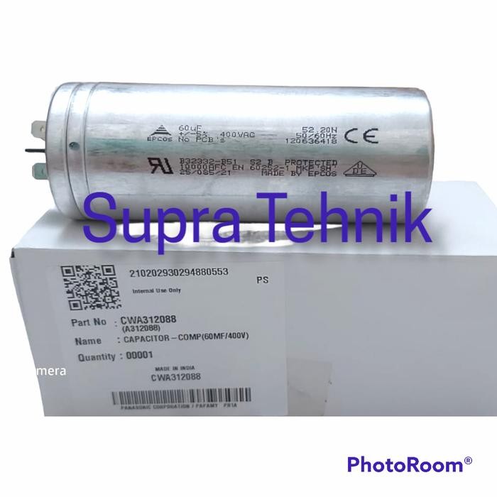 Best Seller Kapasitor Ac Panasonic 60Uf Epcos Original