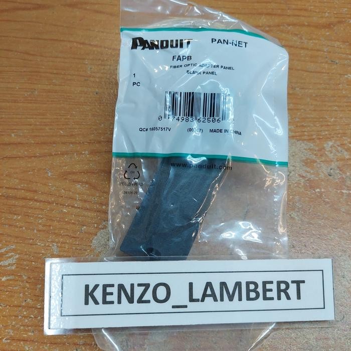 

SALE panduit FAPB fiber optic adapter panel blank panel