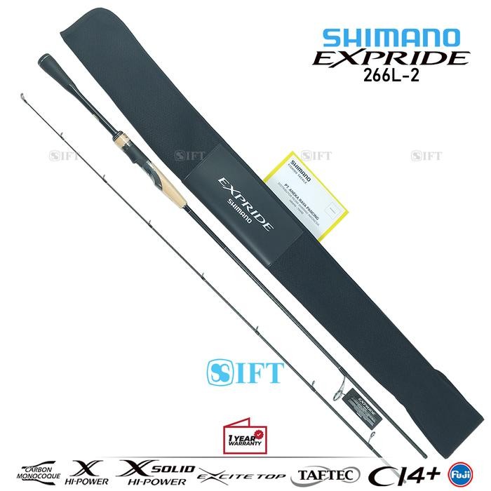 Joran SHIMANO EXPRIDE Monocoque Fuji SIC CI4+ Hi Power X blank IFT FISHING