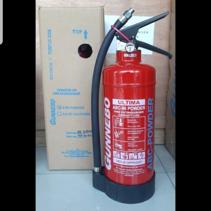 APAR ALAT PEMADAM API FIRE EXTINGUISHER GUNNEBO POWDER 6KG ORIGINAL