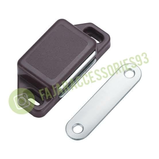 Magnet Pintu Lemari/Kusen Aluminium Kayu Besar/KECIL 2WARNA/SURABAYA