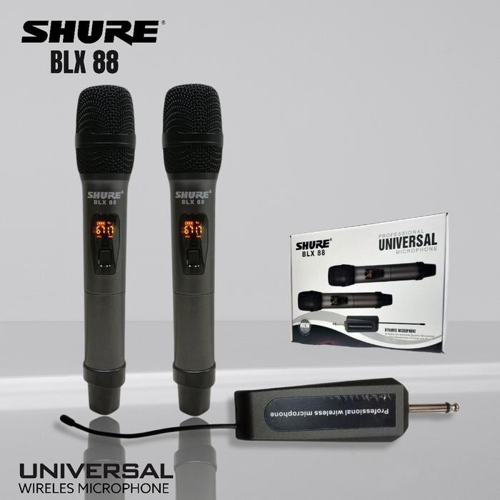 Ready mic wireless shure blx 88
