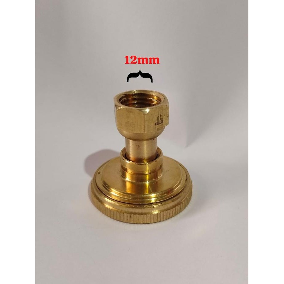 NOZZLE SPRAYER ELEKTRIK 8 LUBANG SPUYER EMBUN BAHAN KUNINGAN 8 LUBANG SEMBURAN KABUT