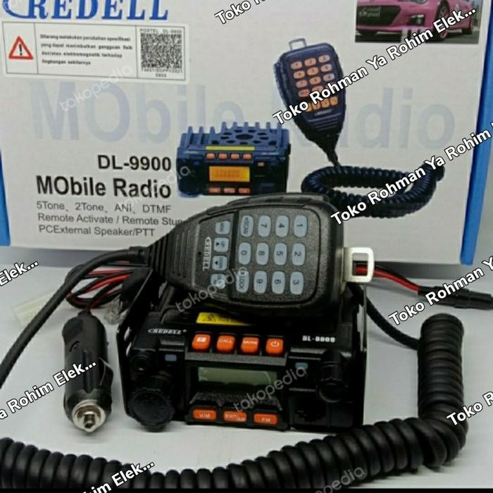 Ready RADIO RIG MINI REDELL DL-9900 DUALBAND MOBILE RADIO RIG MINI REDEL 9900 ORIGINAL