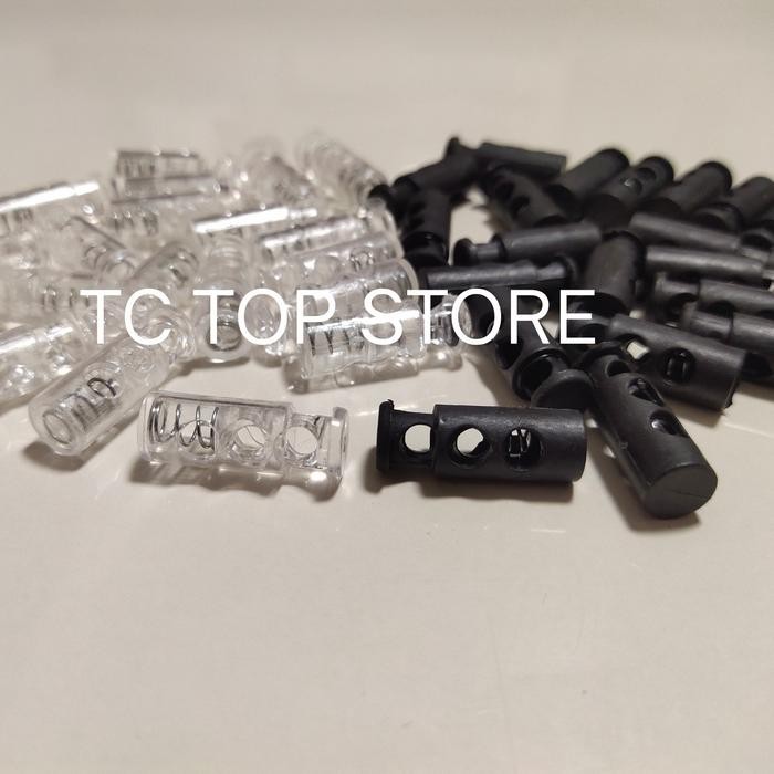New Stoper Botol Plastik (20pcs) / Stopper Tali 2 lubang