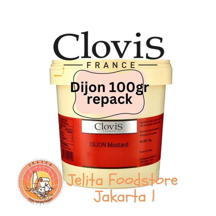 

Clovis Dijon mustard 100gr - repack