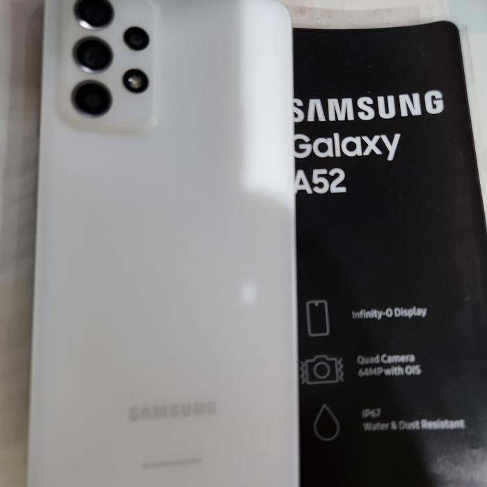 samsung a52 8/256 bekas white