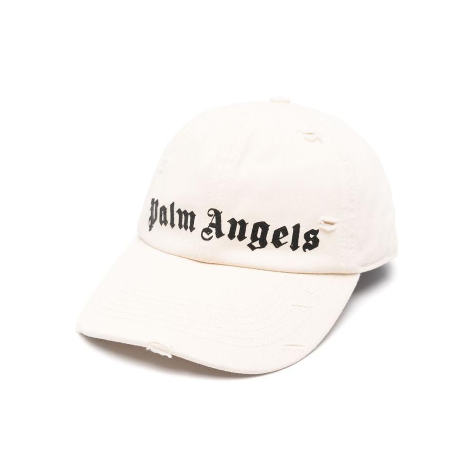 Ready Palm Angels logo-print cotton cap