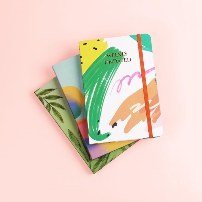 bukuqu Weekly Undatted Planner - Notebook - Journal