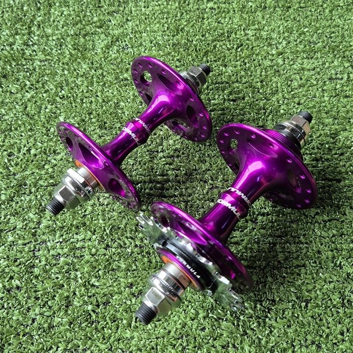 HUB FREEHUB FORMULA FIXIE BMX 32H BEARING COG LOCKRING UNGU TAIWAN