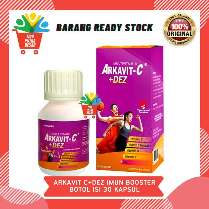 ORIGINAL ARKAVIT CDEZ MULTIVITAMIN ISI 30 KAPSUL
