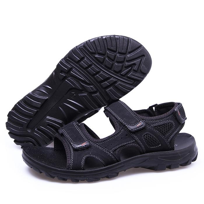 Eiger - Sandal Pria Kasual Sandal Cowok Gunung Kulit Asli Trendy Terkini