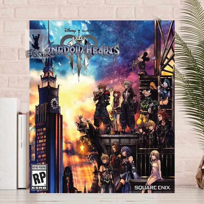 Poster Game - Kingdom Hearts III - PS4 - Poster Murah Berkualitas