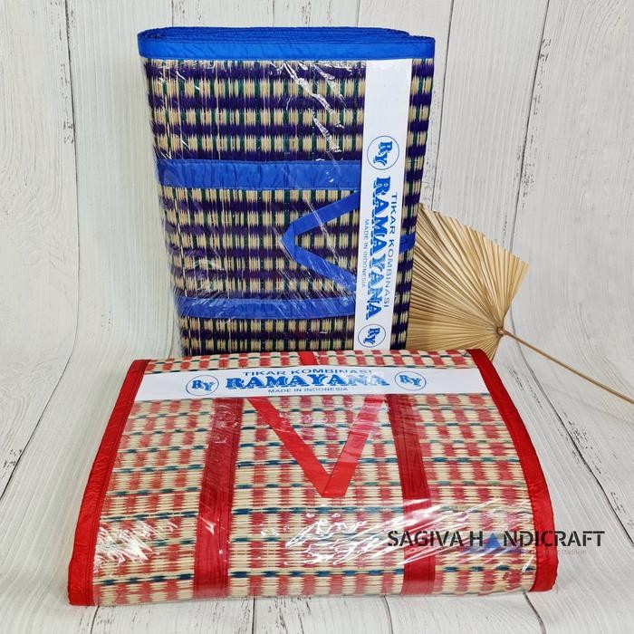 TIKAR LIPAT PIKNIK TENUN MENDONG TEBAL KUALITAS SUPER PASUNG 2.5X2