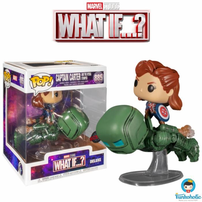 Funko POP Marvel What If...? - Captain Carter and The Hydra Stomper