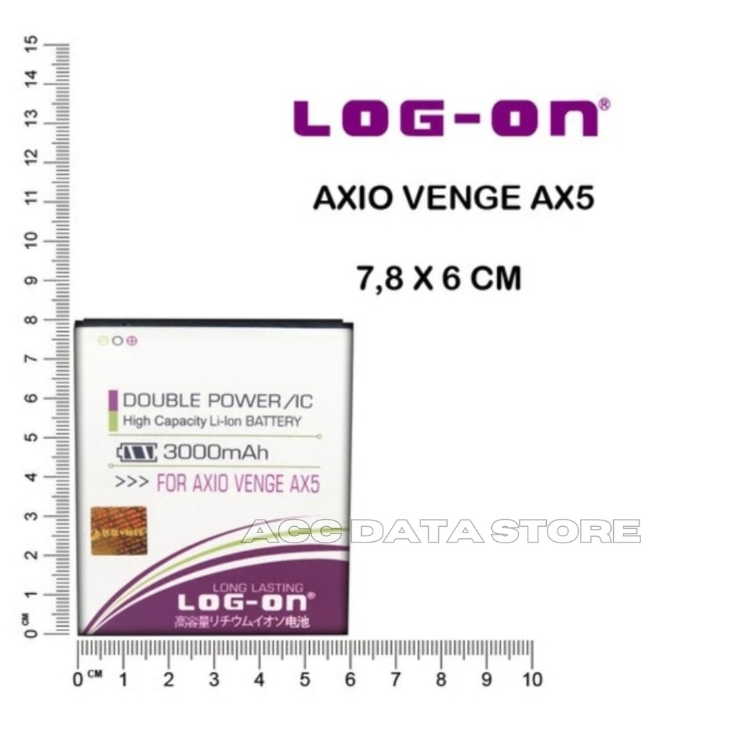 Baterai Double Power Log On AXIOO Venge AX5 ( 3000 Mah )