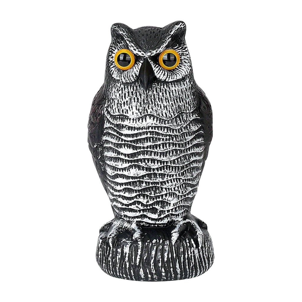 Bird Realistic Owl Plastic Owl Deterrence Decoration Scarecrow Is Suitable For Outdoor Garden