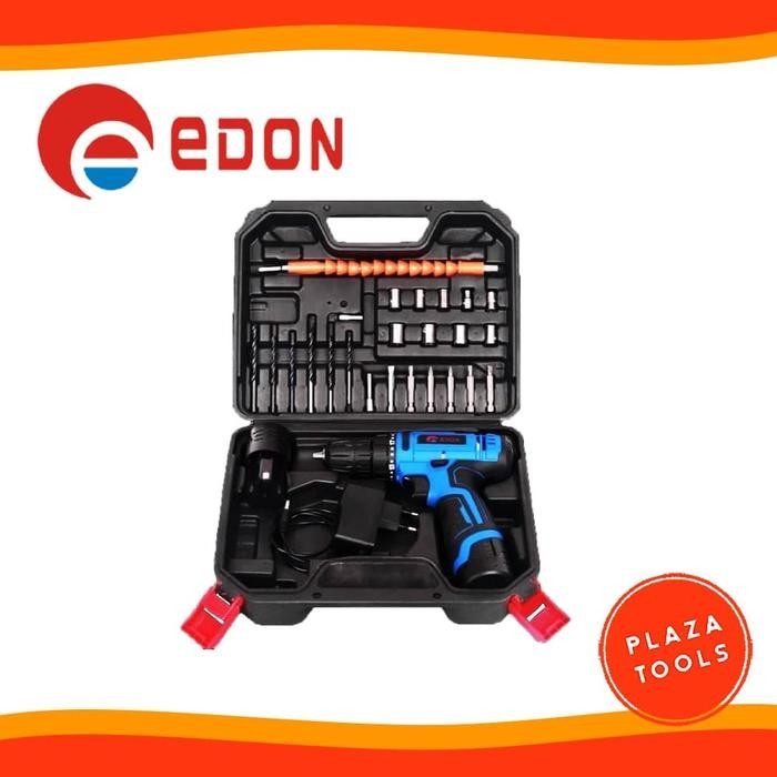 Bor Baterai Edon / Cordless Drill Edon Lv3-1210 Edon 12 V