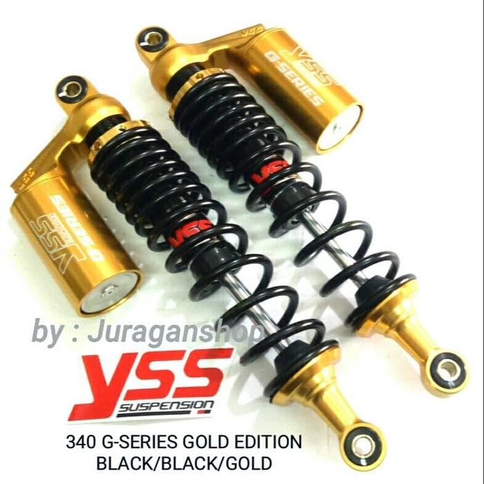 YSS TWINSHOCK 320MM 340MM G SERIES GOLD EDITION SHOCKBREAKER YSS