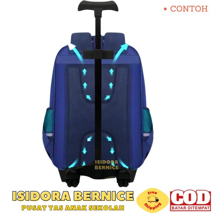 ORIGINAL Trolley Tas Koper Sekolah SD Anak Laki Laki Bahan Tebal Kuat READY STOCK