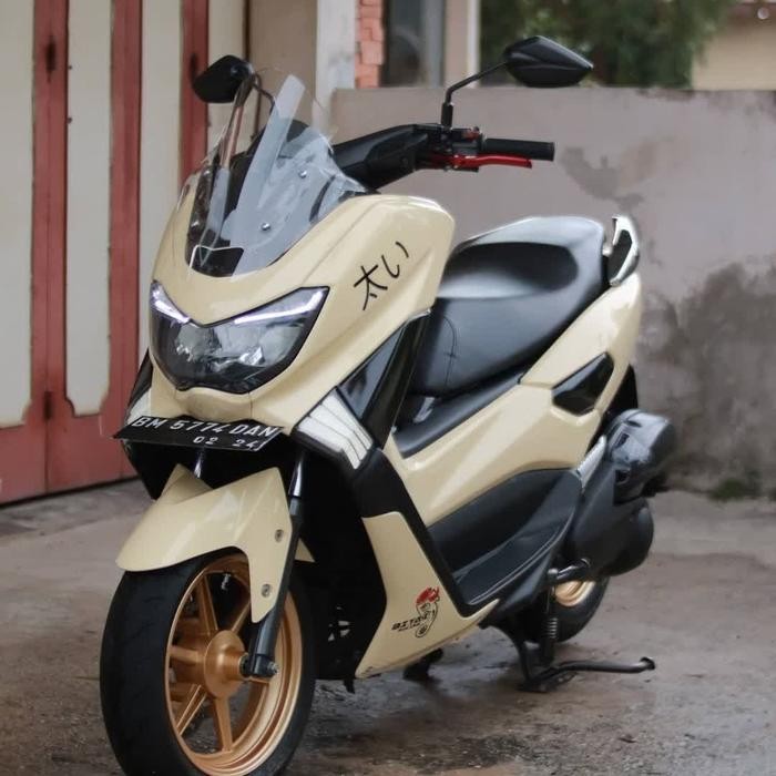 Paling Baik Windshield Nmax Tdr Mini Sporty . Visor Nmax Tdr Jenong Tebal 4Mm Terlariss 