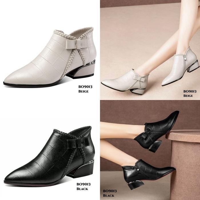 Sneakers Sepatu Wanita Boots Flat Ala Korea Ss164 Bo9013