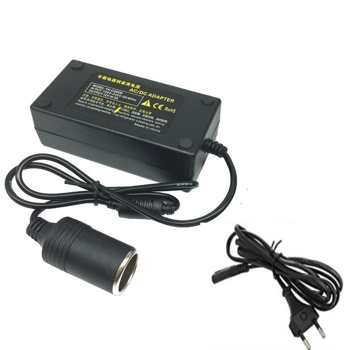 Converter Adaptor Colokan Lighter Mobil Ac Ke Colokan Rumah - Dc 12V