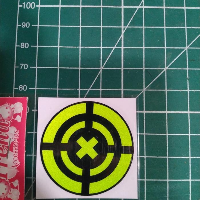 ASLI Stiker visor helm iannone READY STOCK