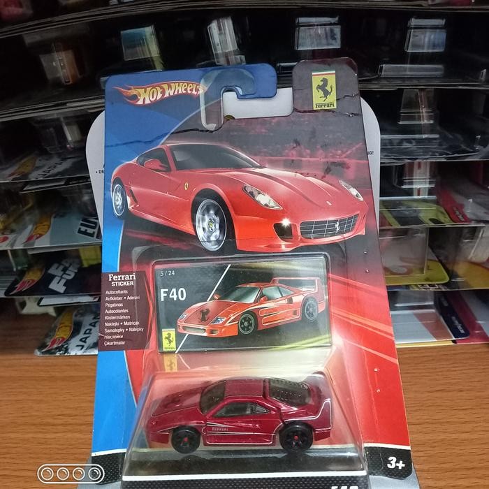 Hotwheels Ferrari Racer F40 Merah Rare