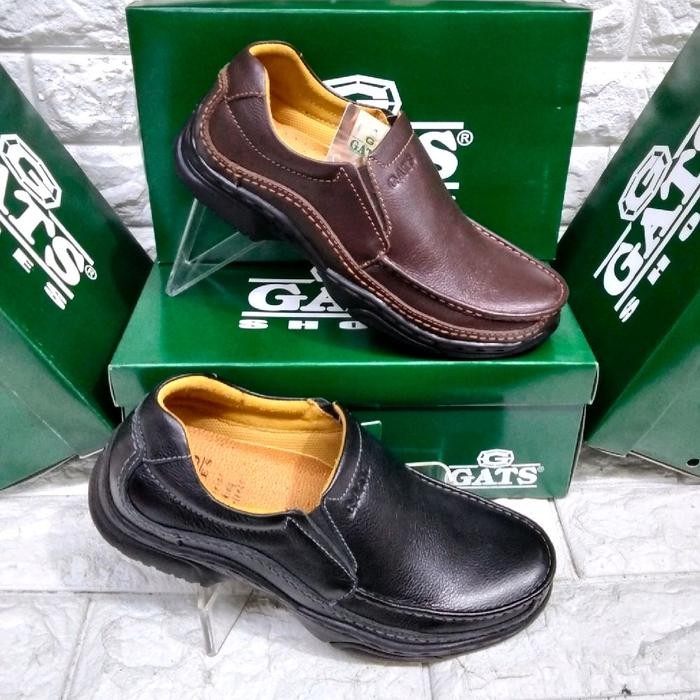 dapi SEPATU GATS MP 2605 KASUAL KULIT PRIA SEPATU FLAT SHOES ORIGINAL