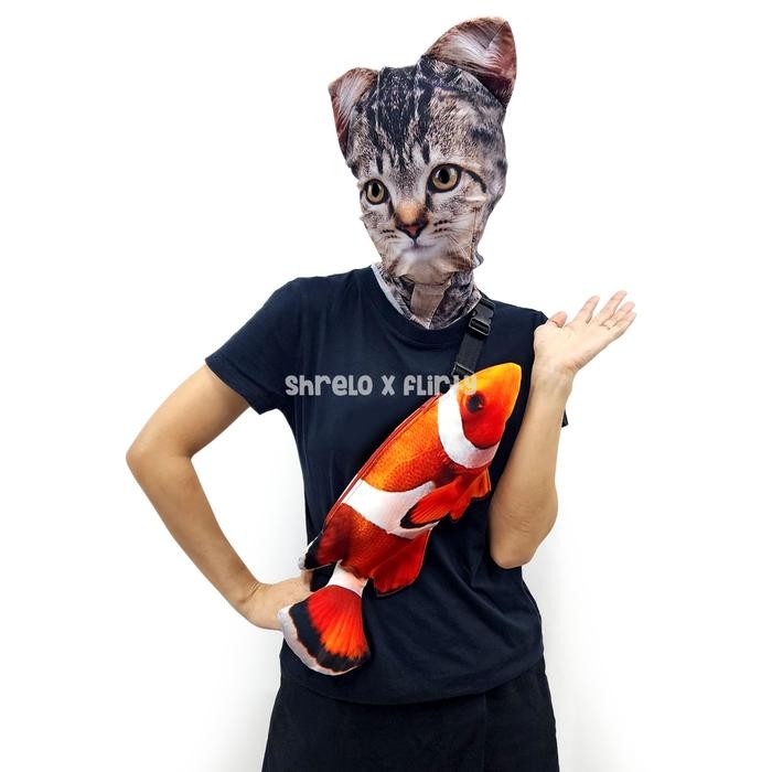 Tas Selempang Punggung Dada Ikan Anemone Nemo Anemon Unik Hobby Mancing Diving Sunmori Lari Pagi CFD