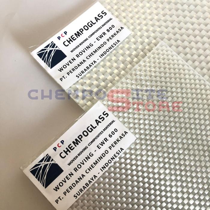 Lansungkirim- Woven Roving Fiber Glass / Kain Kasar / Wr 600Gr/M2 Berat 1Kg