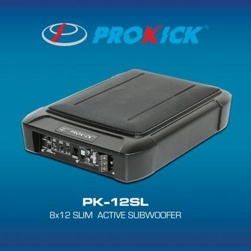 subwoofer aktif PROKICK PK 12SL subwoofer kolong mobil ukuran 12 inci