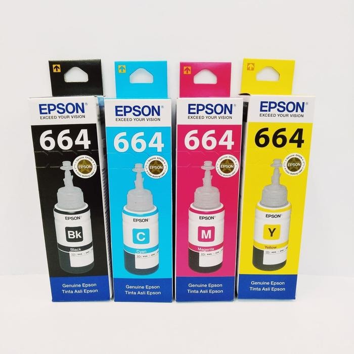 0vfn- Tinta Epson 664 - Black Tinta Original Tinta L120/L110/L355/L1300