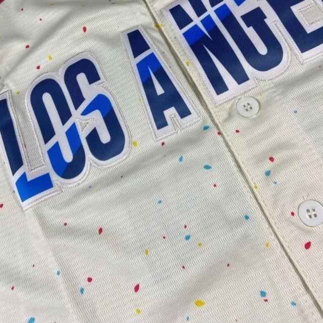 Bordir Baju Jersey Baseball Los Angeles Dodgers City Connect Jersey Promo 