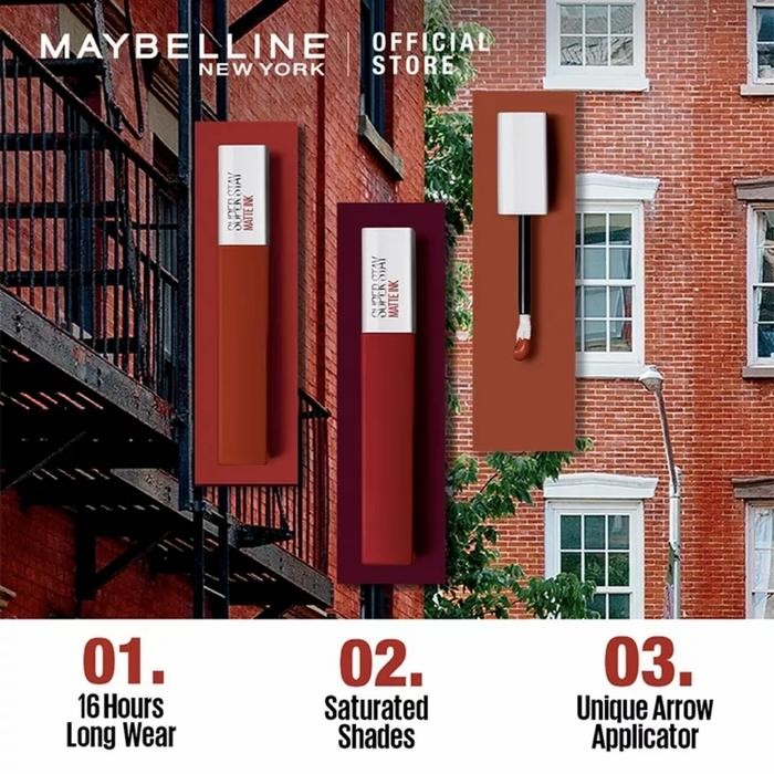 Sedia MaybelSuperstay Matte Ink - 285 GRITTY