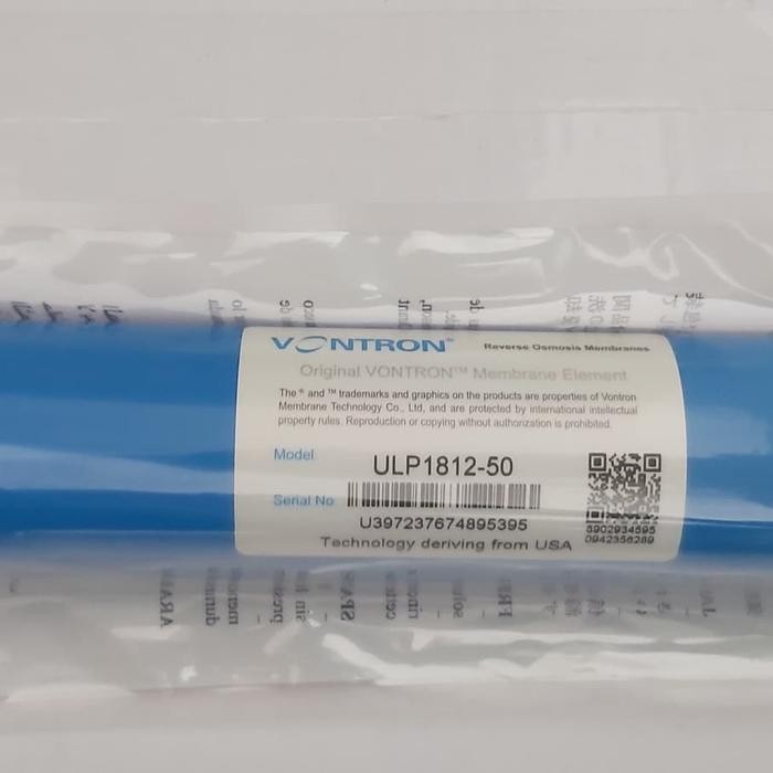 membran RO VONTRON 50 gpd (type 1812-50 gpd)
